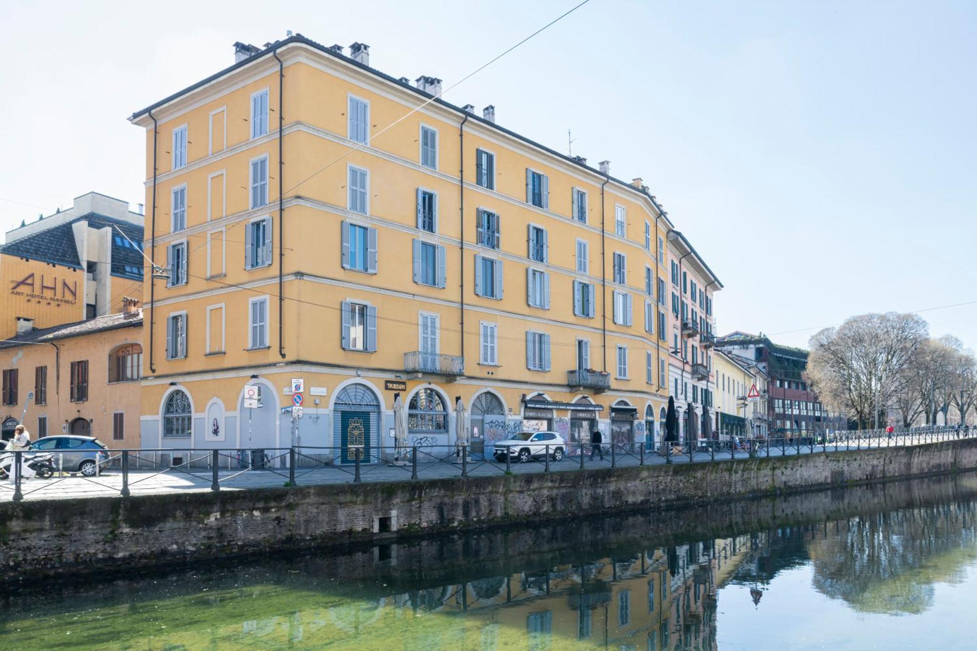Lovely Apartment On The Navigli River By Easylife Milánó Kültér fotó