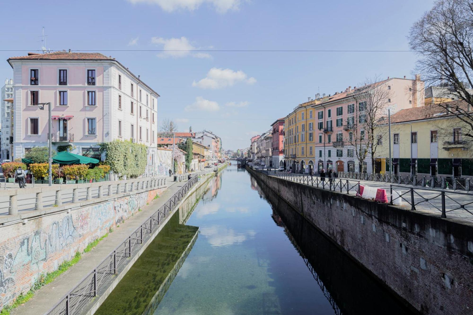 Lovely Apartment On The Navigli River By Easylife Milánó Kültér fotó