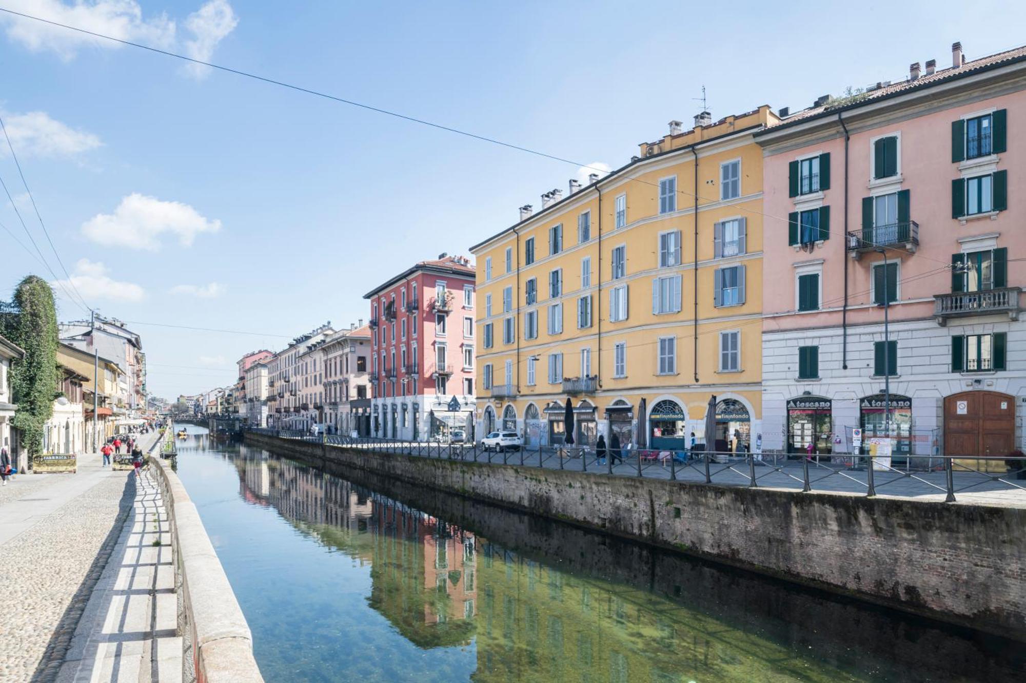 Lovely Apartment On The Navigli River By Easylife Milánó Kültér fotó
