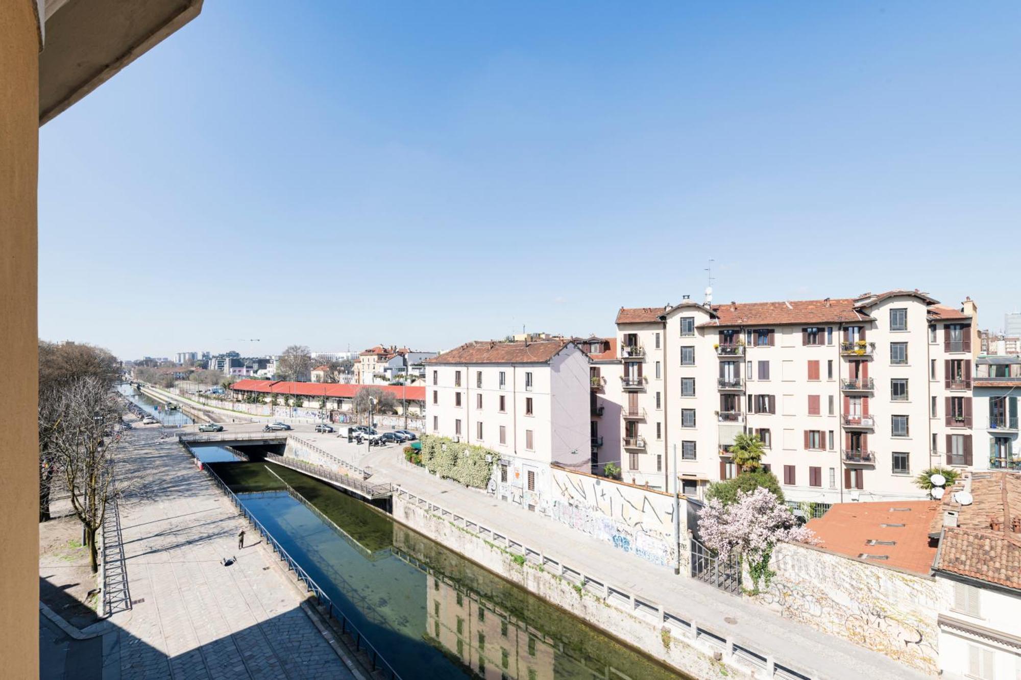 Lovely Apartment On The Navigli River By Easylife Milánó Kültér fotó